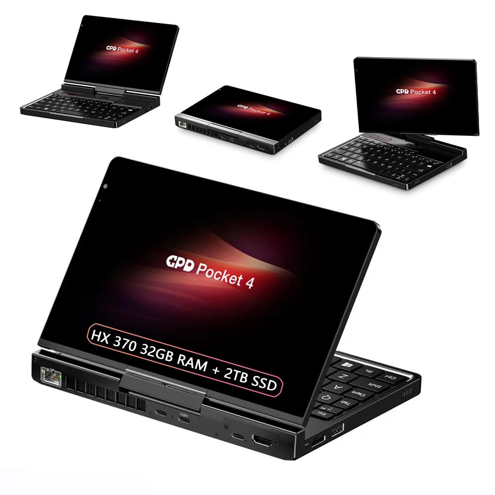 Amazon.com : GPD Pocket 4 Ultra Portable Laptop with Ryzen AI 9 HX